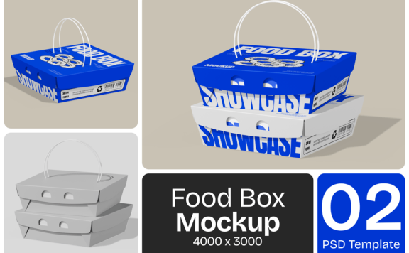 食物盒模型样机 (PSD)