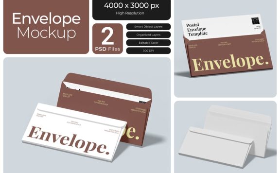 信封模型样机 (PSD)