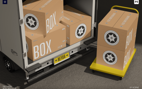 交付盒模型样机 (PSD)