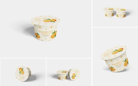 酸奶杯模型样机 (PSD)