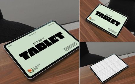 平板电脑模型样机 (PSD)