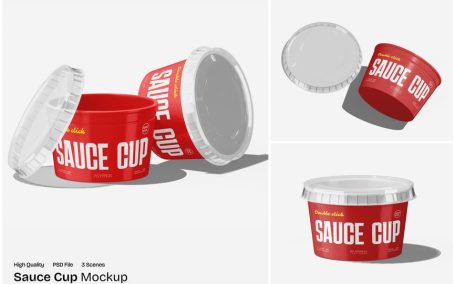 调味杯模型样机 (PSD)