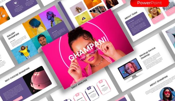 创意业务PPT模板 (PPTX)