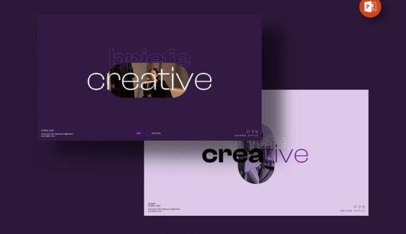 创意简短的PPT模板 (PPTX)