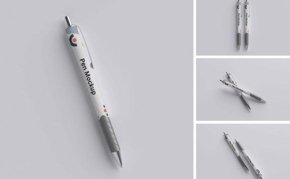 笔模型样机 (PSD,PDF)