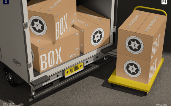 交付盒模型样机 (PSD)