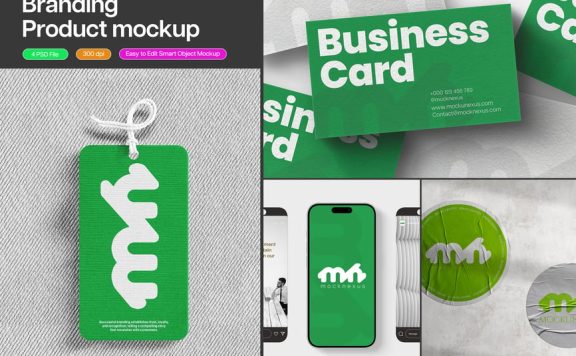 品牌产品模型样机 (PSD)