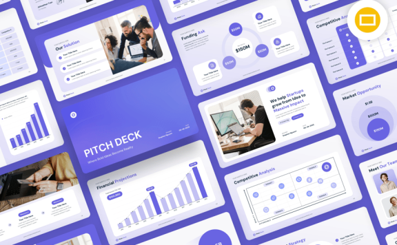 路演PPT模板 (PPTX)