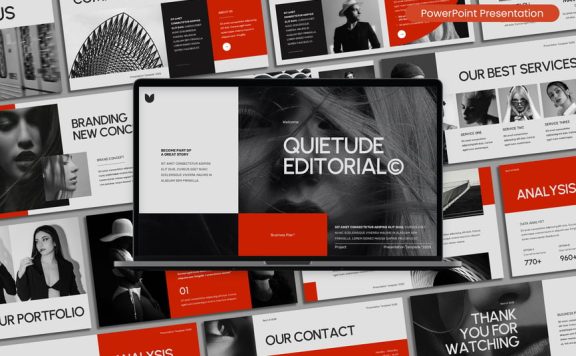 创意业务计划PPT模板 (PPTX,PPT)