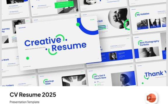 简历PPT模板 (PPTX)