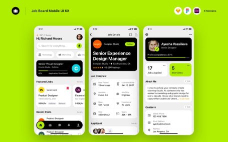 工作委员会移动 UI 套件