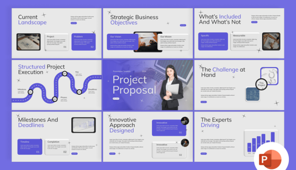 项目建议PPT模板 (PPTX)