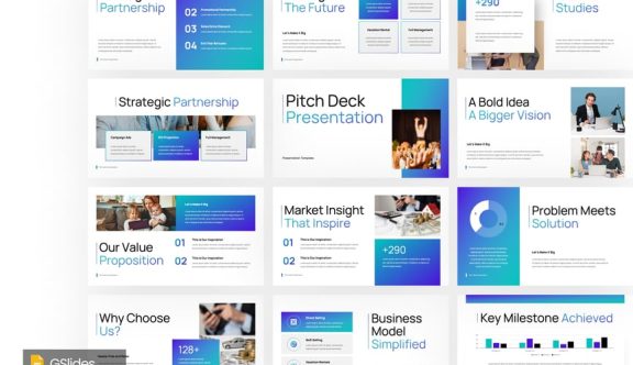 公司概述PPT模板 (PPTX)