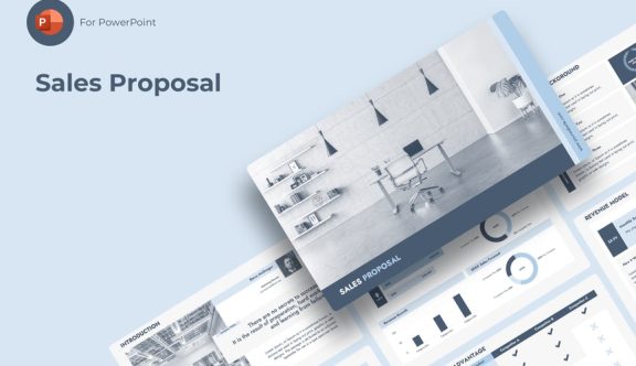 销售建议PPT模板 (PPTX)