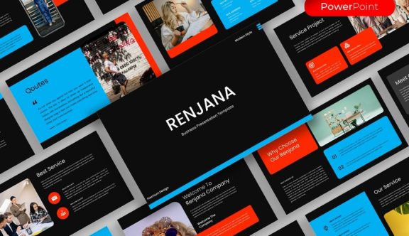 商业计划PPT模板 (PPTX)