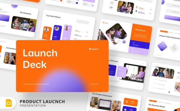 项目启动PPT模板 (PPTX)