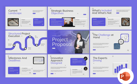 项目建议PPT模板 (PPTX)