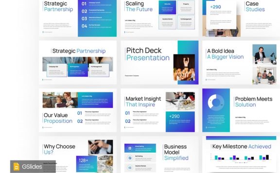 公司概述PPT模板 (PPTX)