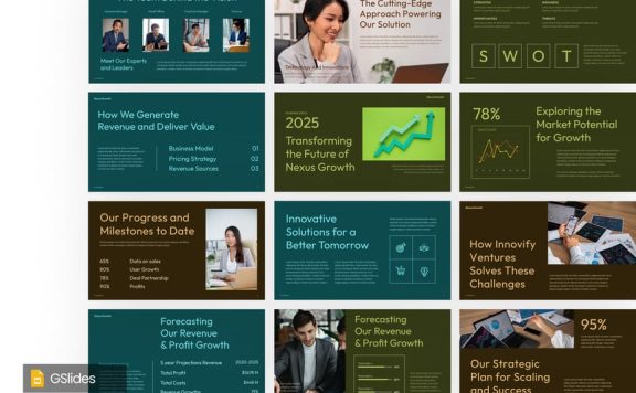 资金规划PPT模板 (PPTX)