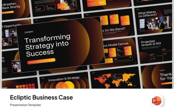 业务案例PPT模板