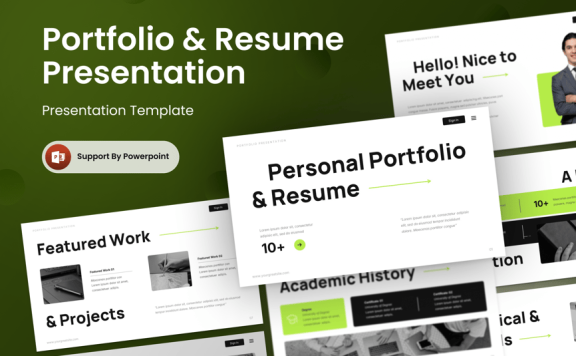 简历-PPT模板 (PPTX)