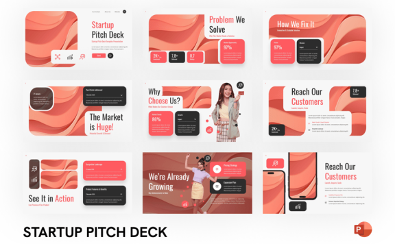 投资计划商业计划PPT模板 (PPTX)