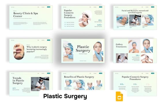 整形外科PPT模板 (PPTX)