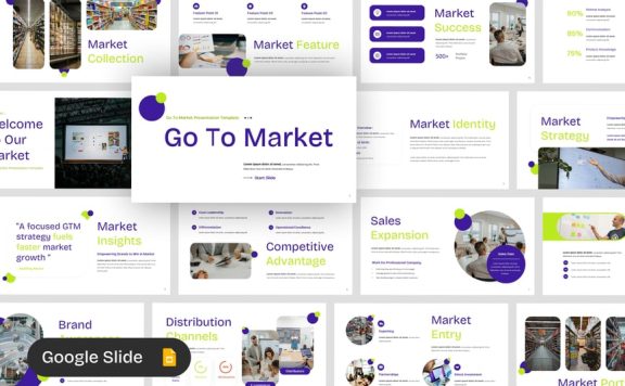 市场PPT模板 (PPTX)