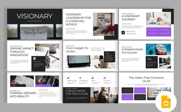 有远见的人PPT模板 (PPTX)