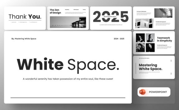 极简主义PPT模板 (PPTX)