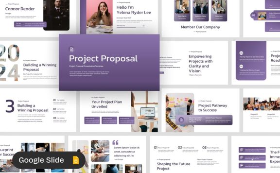 项目建议PPT模板 (PPTX)