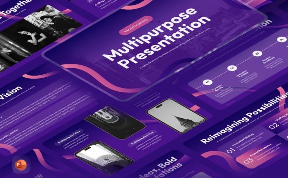 多功能PPT模板 (PPTX)