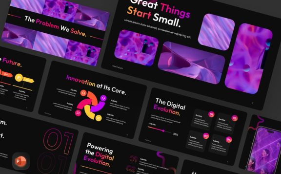 创意多功能PPT模板 (PPTX)