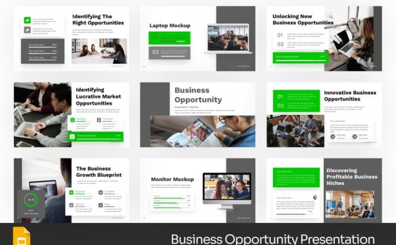 商机介绍PPT模板 (PPTX)