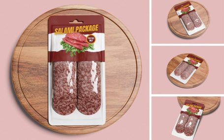 萨拉米香肠包装模型
