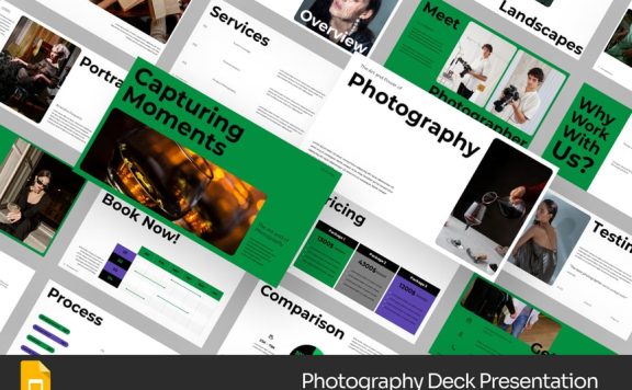 摄影 PPT模板 (PPTX)