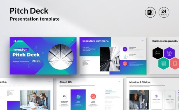 产品和服务竞争战略PPT模板 (PPTX)