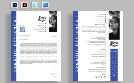 平面设计师简历