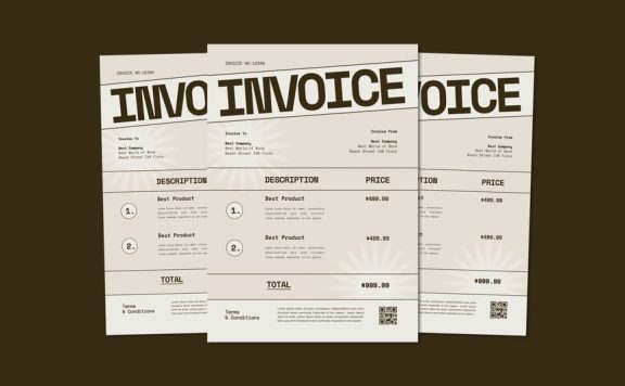 极简主义城市发票公司