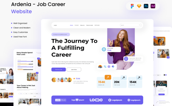 Ardenia – 求职网站