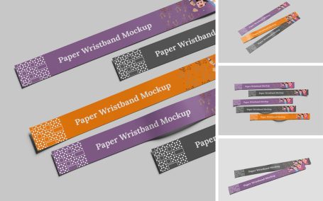 纸质腕带模型