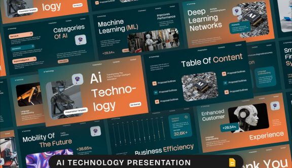 人工智能技术谷歌幻灯片