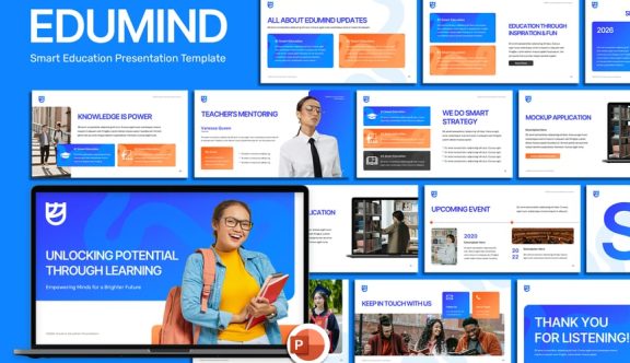 Edumind – 智慧教育 PowerPoint 模板