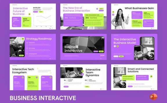 商业互动式 PowerPoint