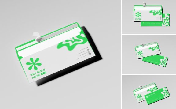 信封品牌设计样机