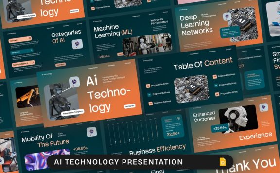 人工智能技术谷歌幻灯片