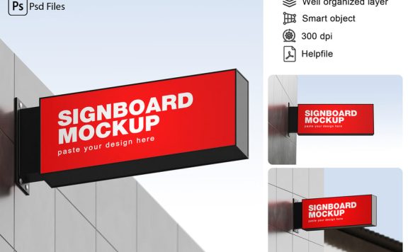 高质量招牌模型