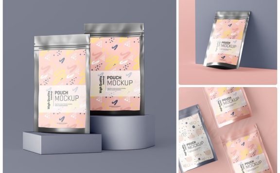 自立袋包装模型