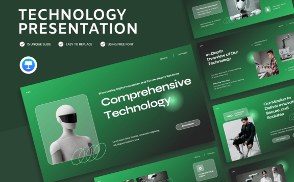 技术主题演讲模板