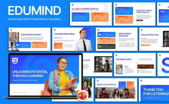 Edumind – 智慧教育 PowerPoint 模板